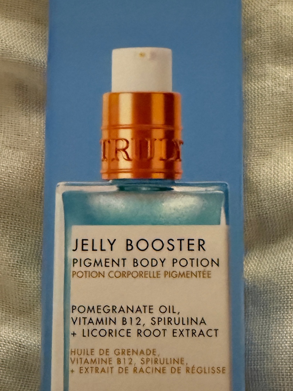 Truly Jelly Booster Pigment Body Potion Serum 3.1 oz / 90 mL NIB Vegan Clean